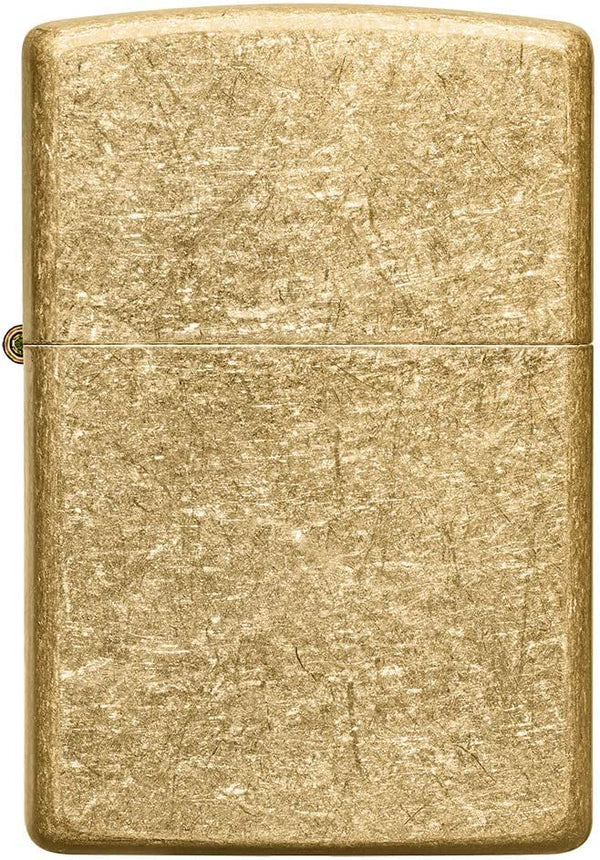 Zippo Tumbled Brass Bronze Unisex-2