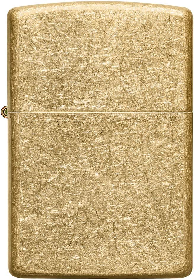 Zippo Tumbled Brass Bronze Unisex 2