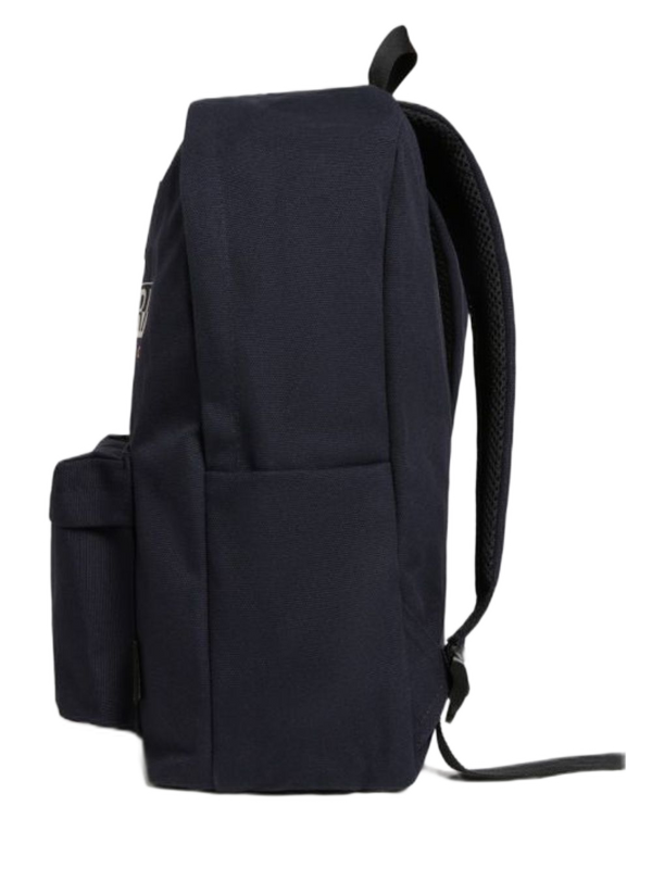 Napapijri Donna Unisex Zainetto Backpack Robusto Cotone Logo Blu Uomo-2