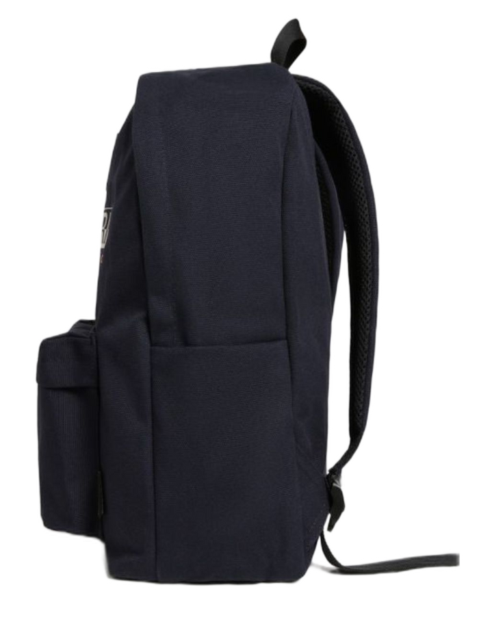 Napapijri Donna Unisex Zainetto Backpack Robusto Cotone Logo Blu Uomo 2
