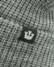 Goorin Bros. Cappello Beanie Hat Cuffia Con Patch Frontale E Logo Su Lato Grigio Unisex