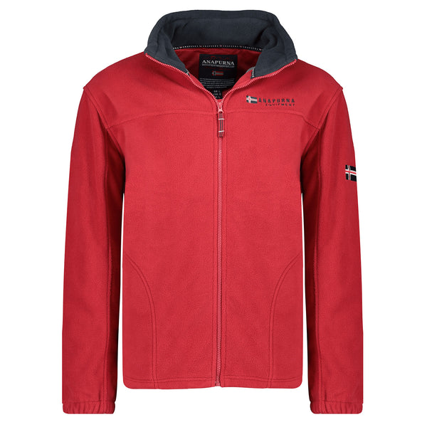 Anapurna Long Sleeve Fleece Sweater By Geographical Norway Red Men