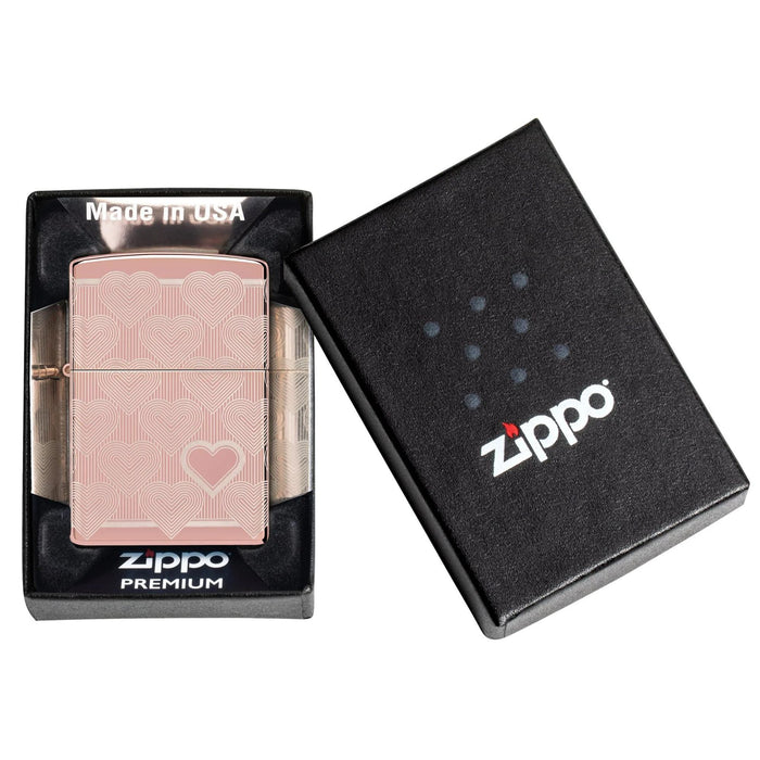 Zippo Pink Heart Unisex 3