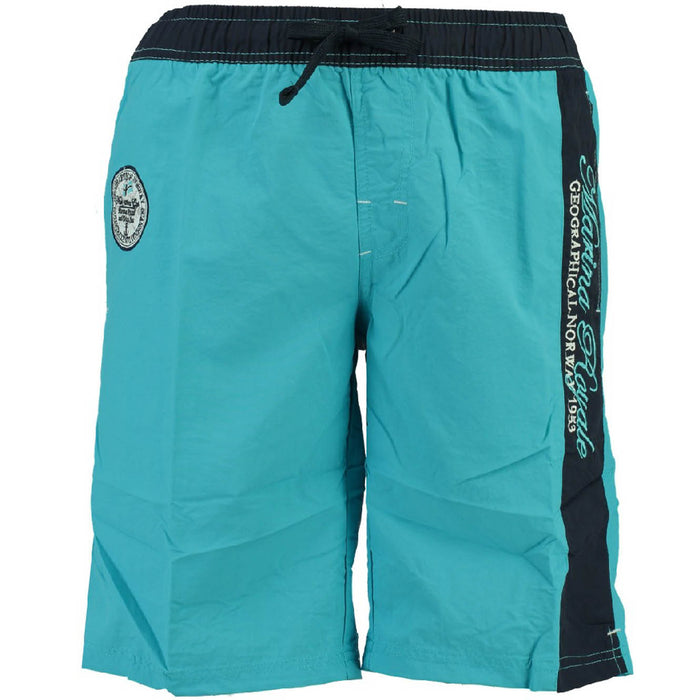 Geographical Norway Pantaloncino Mare Piscina Azzurro Uomo 1