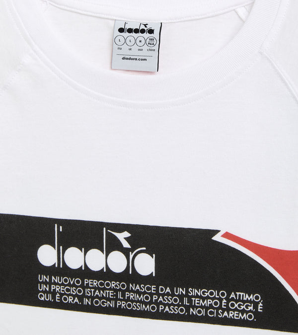 Diadora T-Shirt SS Urbanity Cotone Bianco-2
