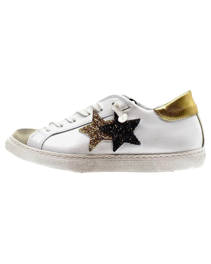 2star Sneaker Low Bianco Donna 2