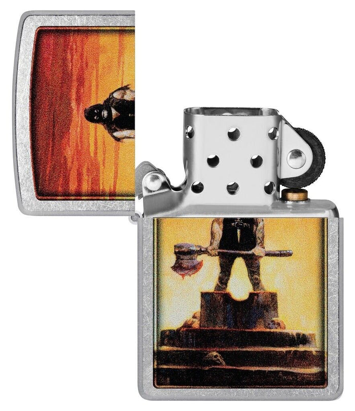 Zippo Antivento Ricaricabile Made In Usa Boia Argento Unisex 2