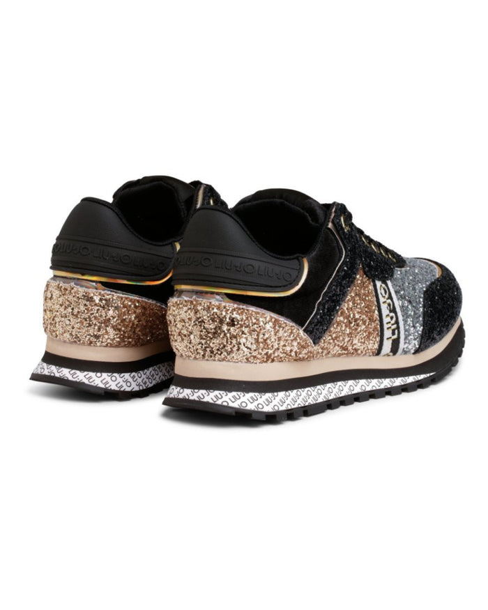 Liu Jo Sneakers Wonder 250 Glitter Nero 3