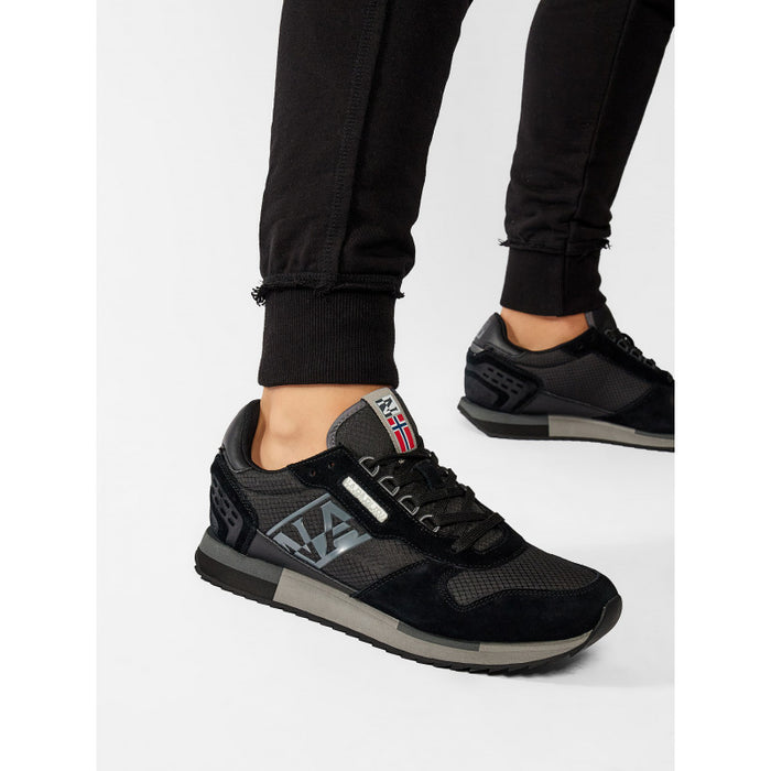 Napapijri Sneaker Virtus Leather/Polyester Black 7