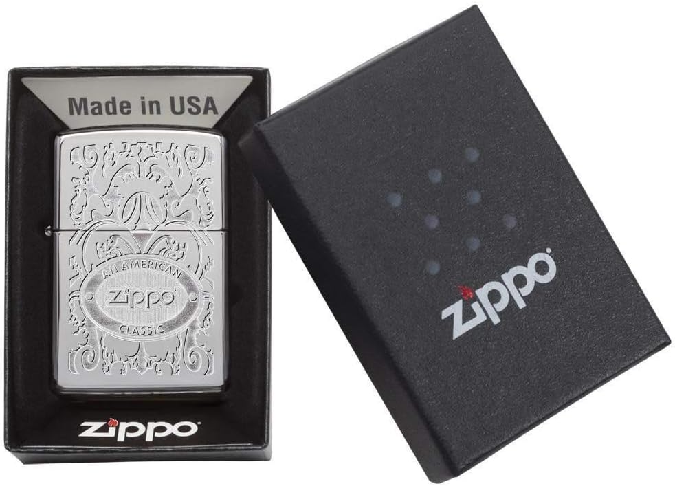 Zippo Windproof Limited Edition Made In Usa Silver Unisex