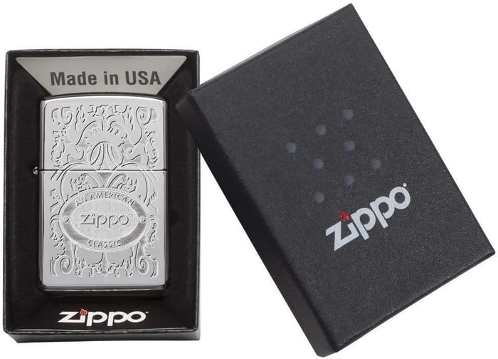 Zippo Antivento Limited Edition Made In Usa Argento Unisex 4