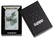 Zippo Windproof Refillable Made In Usa Silver Unisex