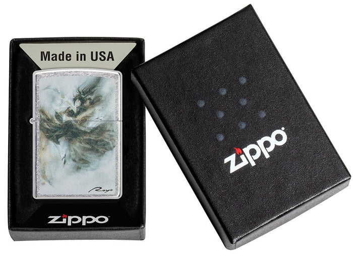 Zippo Antivento Ricaricabile Made In Usa Argento Unisex 2