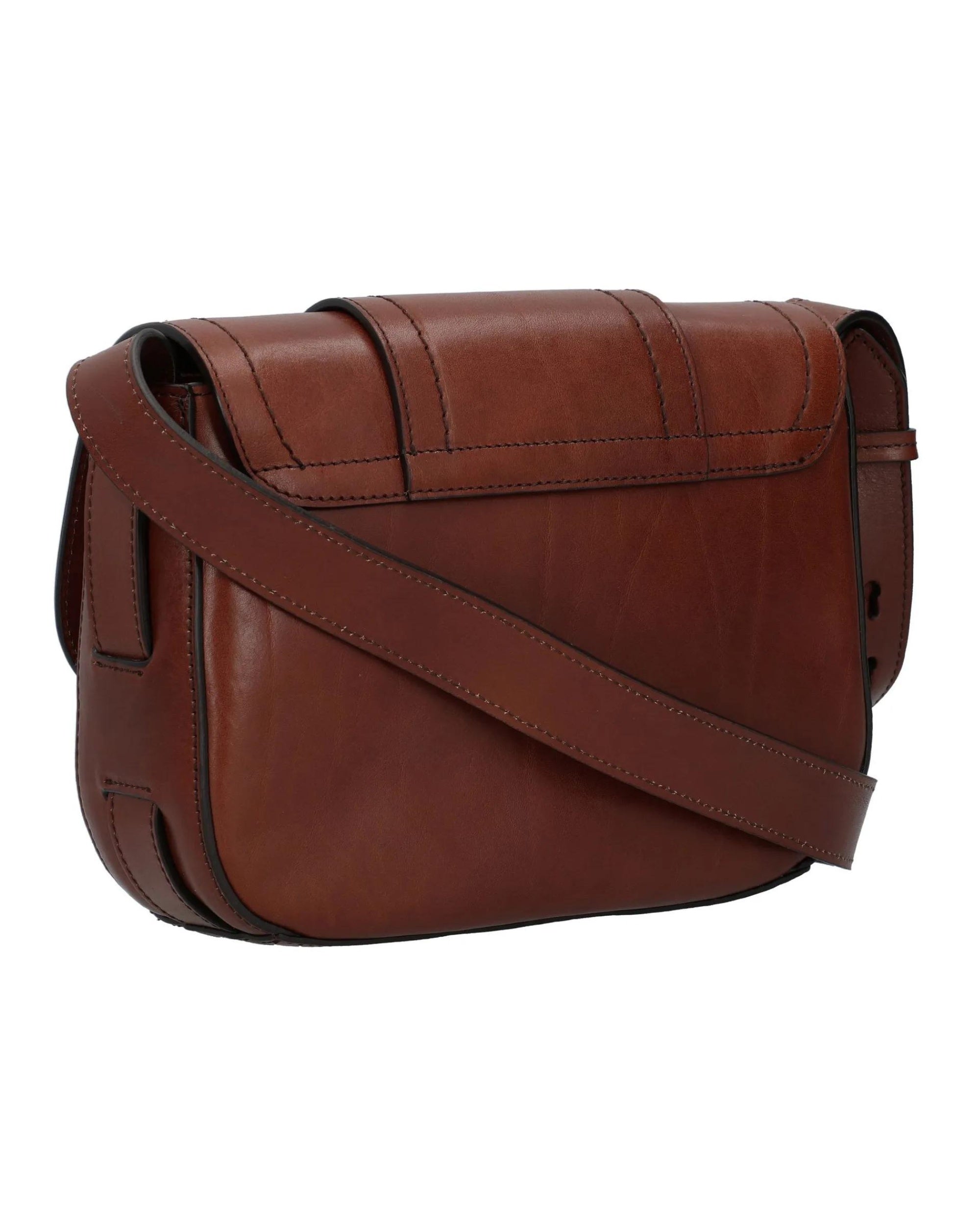 The Bridge Borsetta Tracolla linea Benedetta in Pelle Marrone Donna