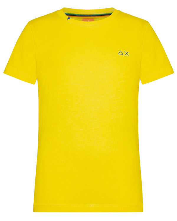 Sun68 T-Shirt Special Dyed Cotone Giallo-2