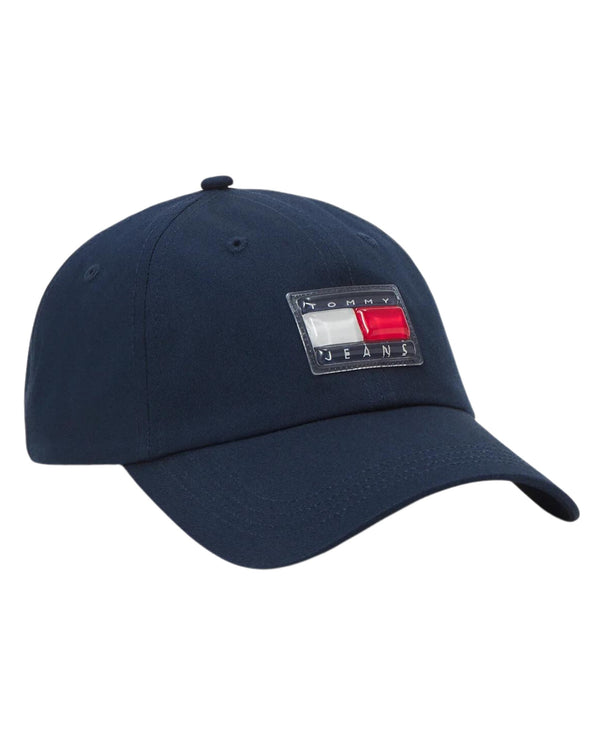 Tommy Jeans Cappello Sport Elevated Cotone Blu