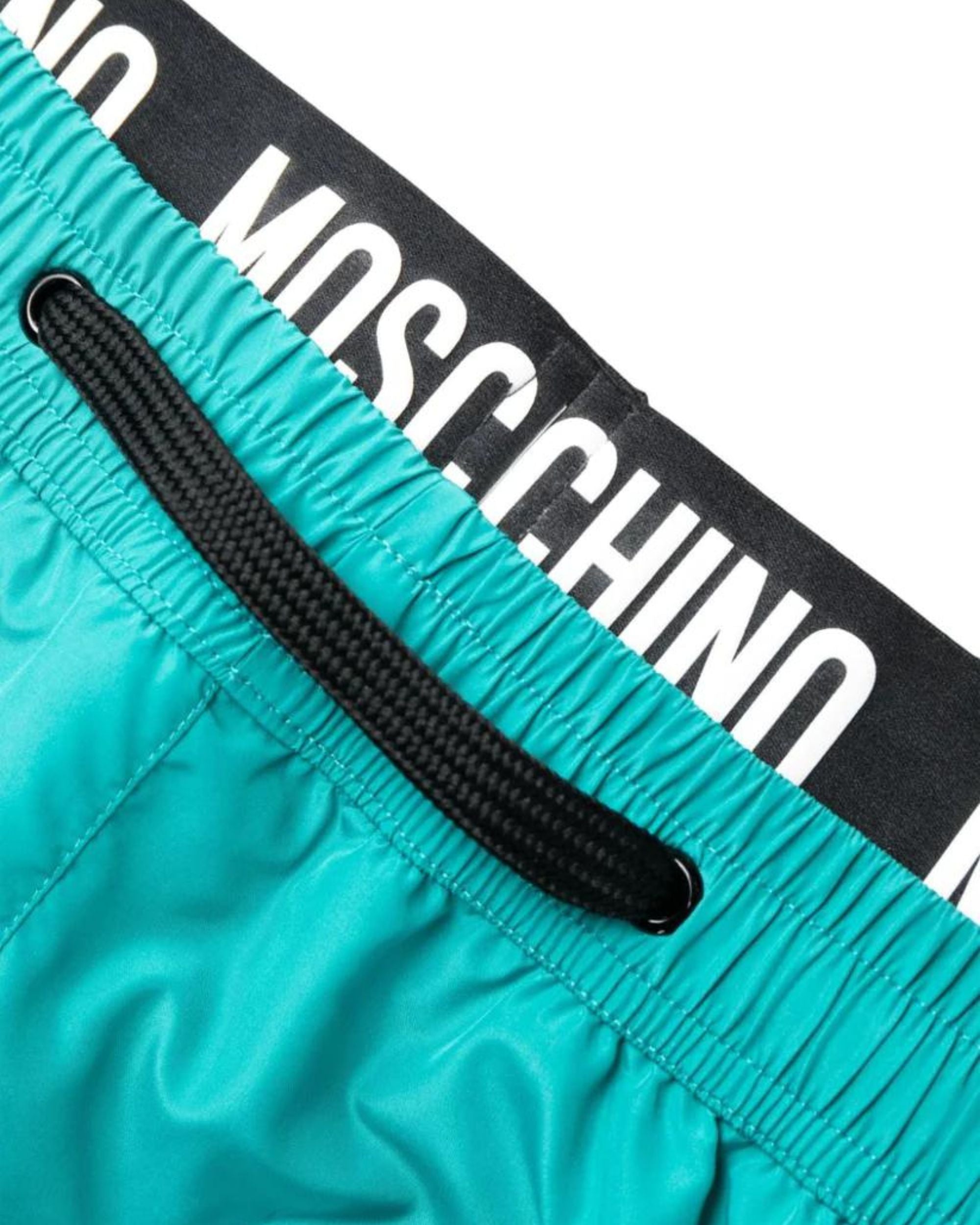 Moschino Swim Short Boxer Short Nylon Green