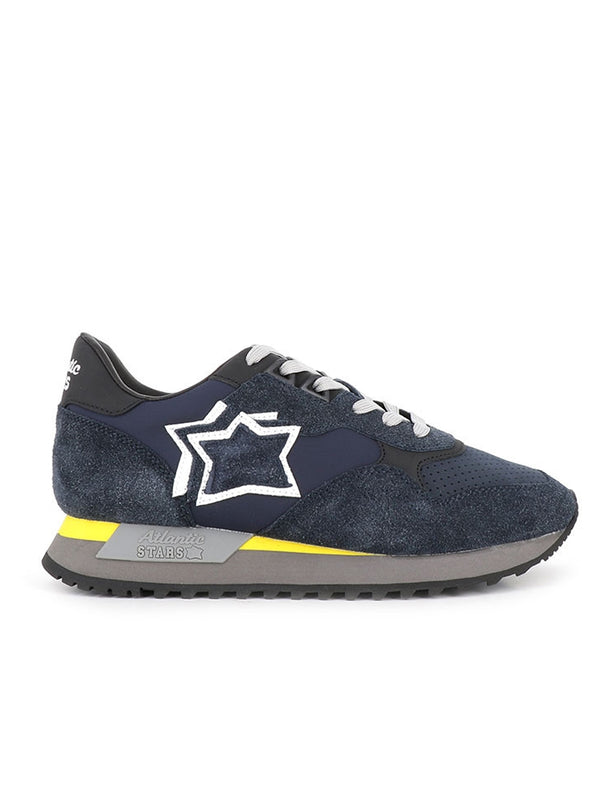 Atlantic Stars Sneakers Casual Laces Blue Men