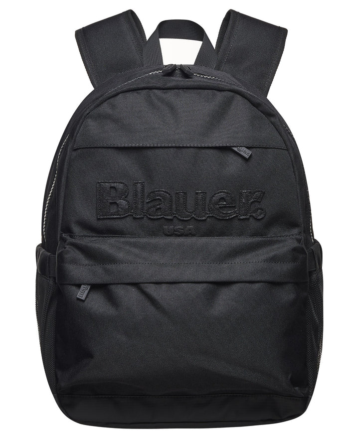 Blauer Women Unisex Cordura Nylon Backpack Basic Black Men 1