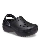 Crocs Classic Platform Lined Clog Nero TPE