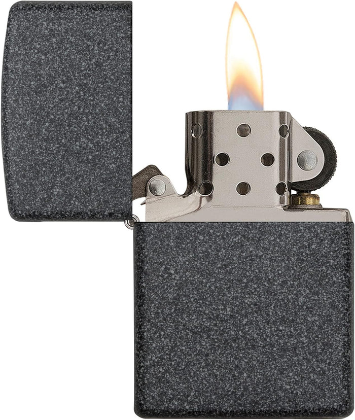 Zippo Antivento Ricaricabile Made In Usa Grigio Unisex 4