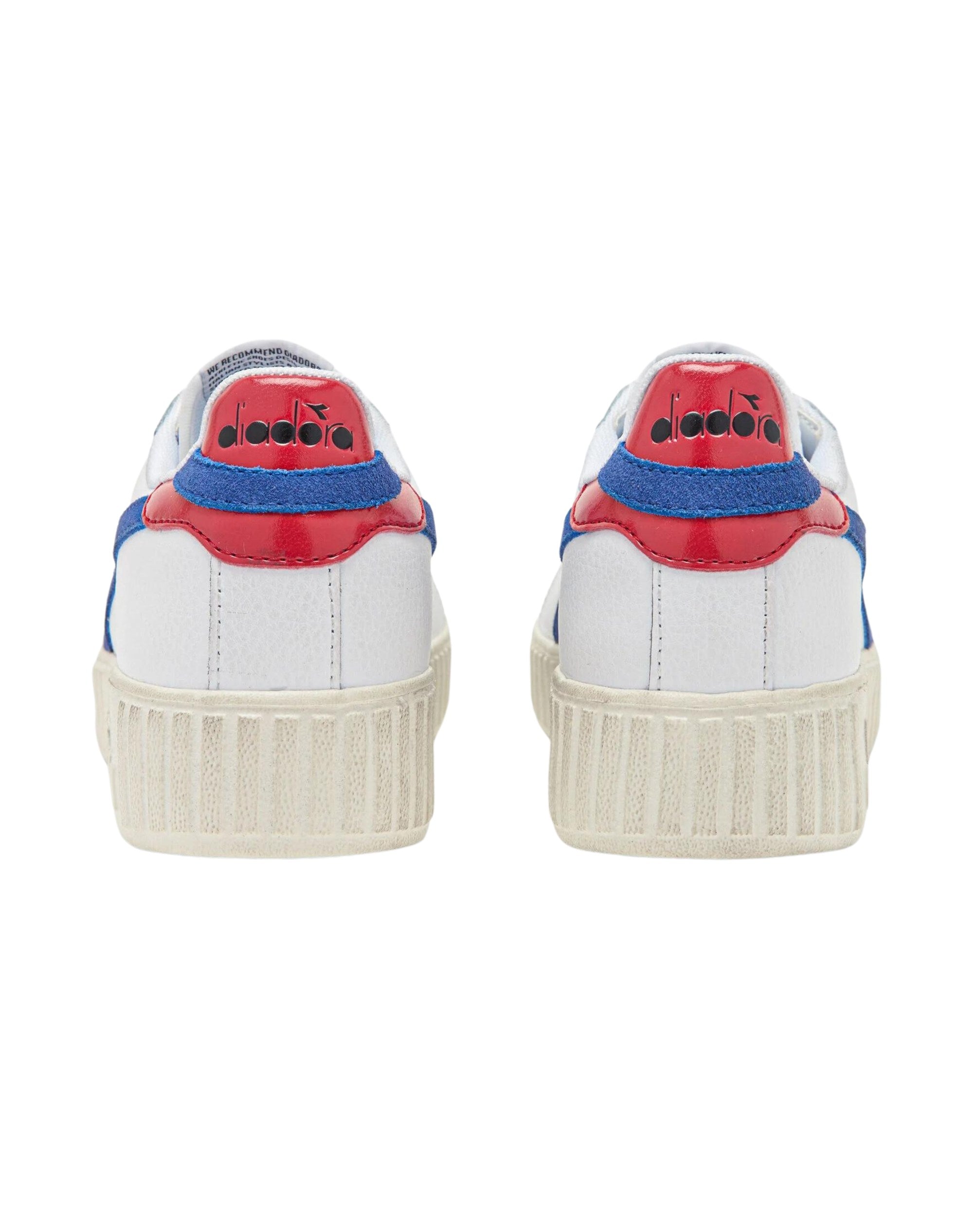 Diadora Sneakers Game Step Premium Wax Ecopelle/Suede Bianco