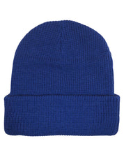 Goorin Bros. Cappello Beanie Hat Cuffia Con Patch Frontale E Logo Su Lato Blu Unisex