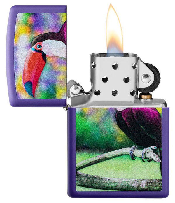 Zippo Toucan Toucan Purple Unisex-2