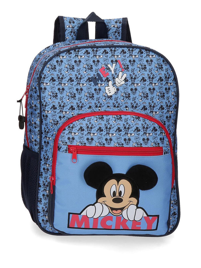 Disney 38 Cm Topolino Mickey Logo All Over Bambino Blu Uomo 1