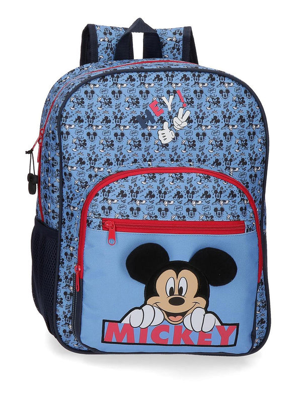 Disney 38 Cm Topolino Mickey Logo All Over Bambino Blu Uomo