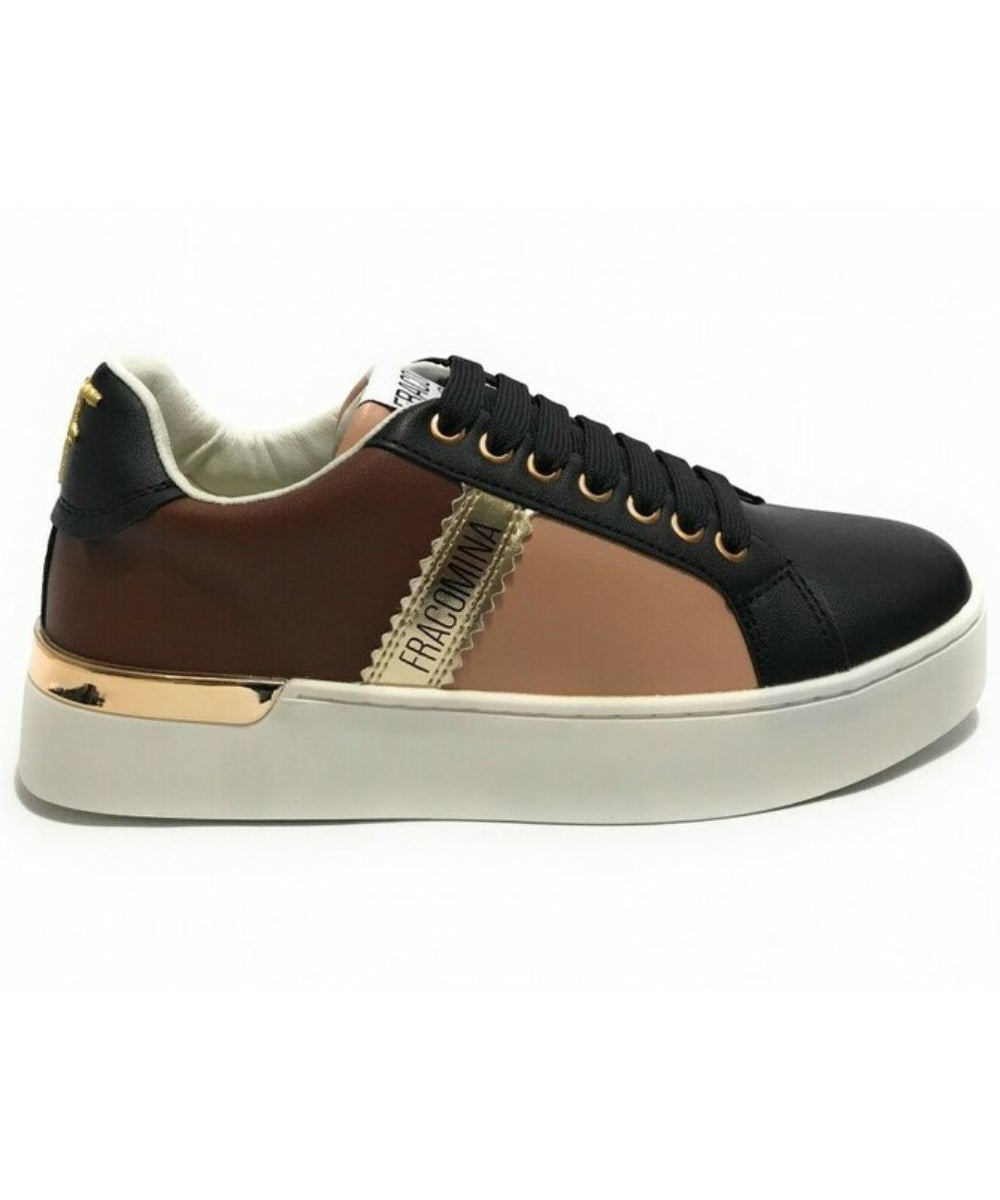 Fracomina Low Lace-Up Sneakers Multicolor Women – Looev