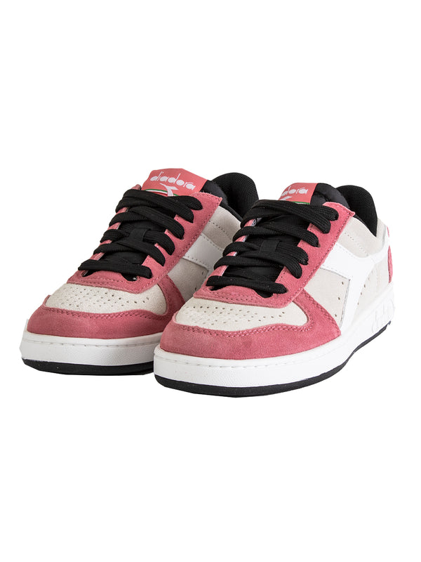 Diadora Sneakers Magic Basket Pelle Rosa-2