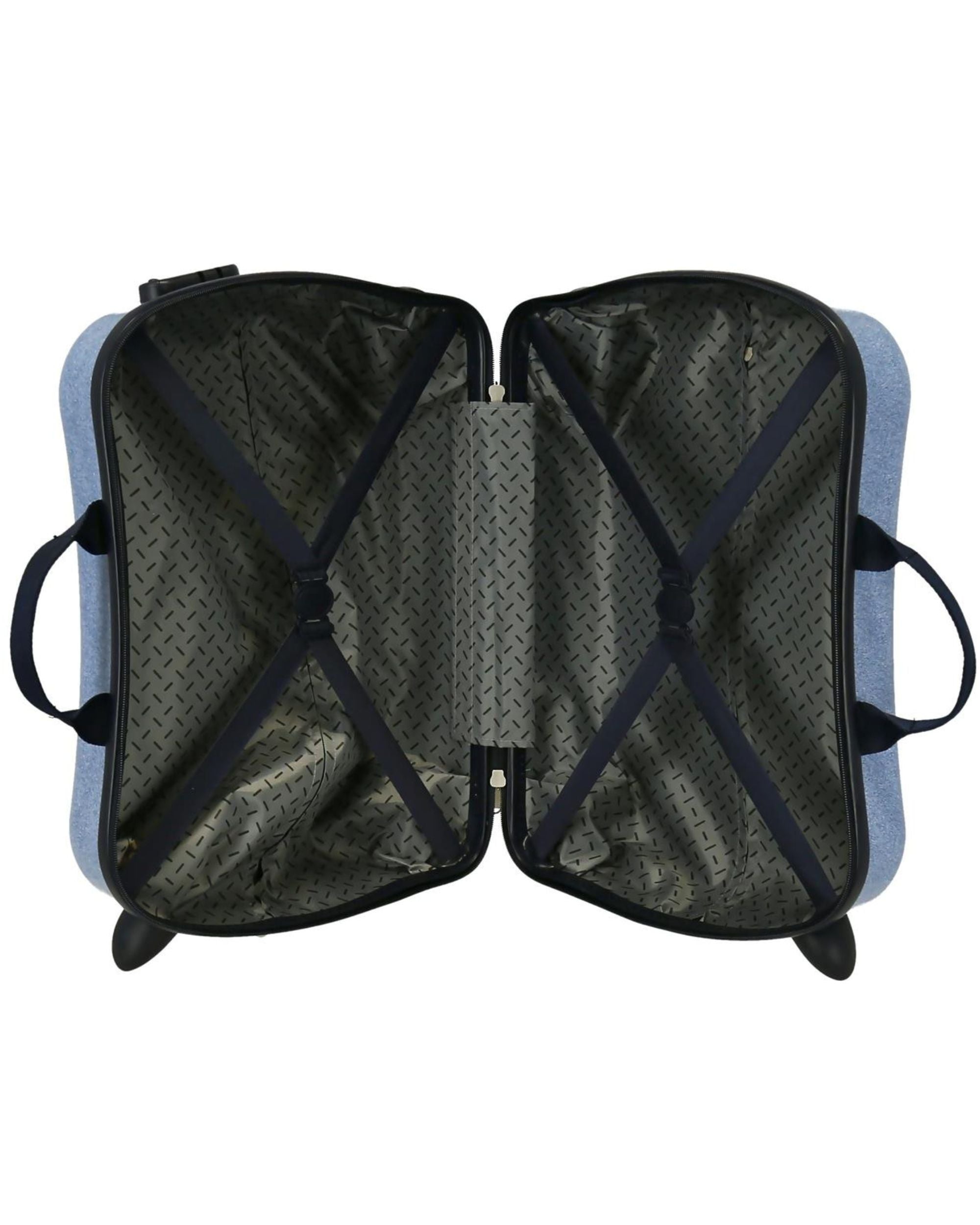 Disney Suitcase For 4 Wheels Minnie Make It Rain Purple Child