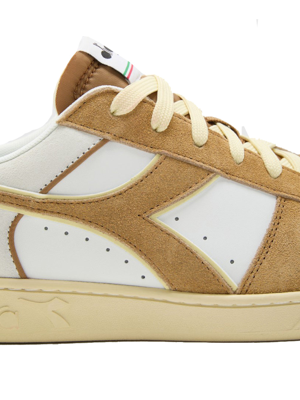 Diadora Sneakers Magic Basket Pelle Marrone