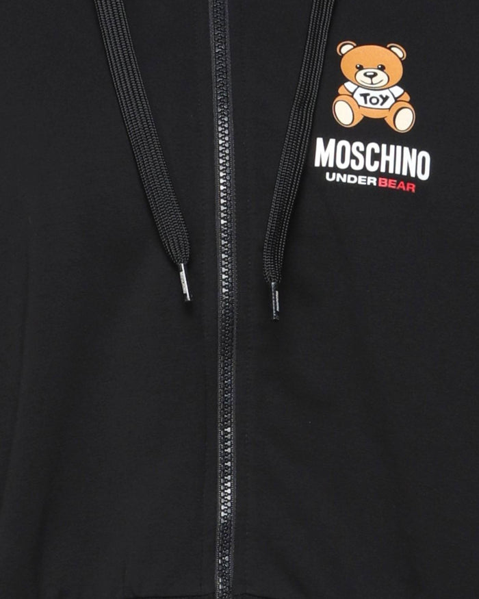 Moschino Underbear Teddy Logo Bear Cotone Nero 4