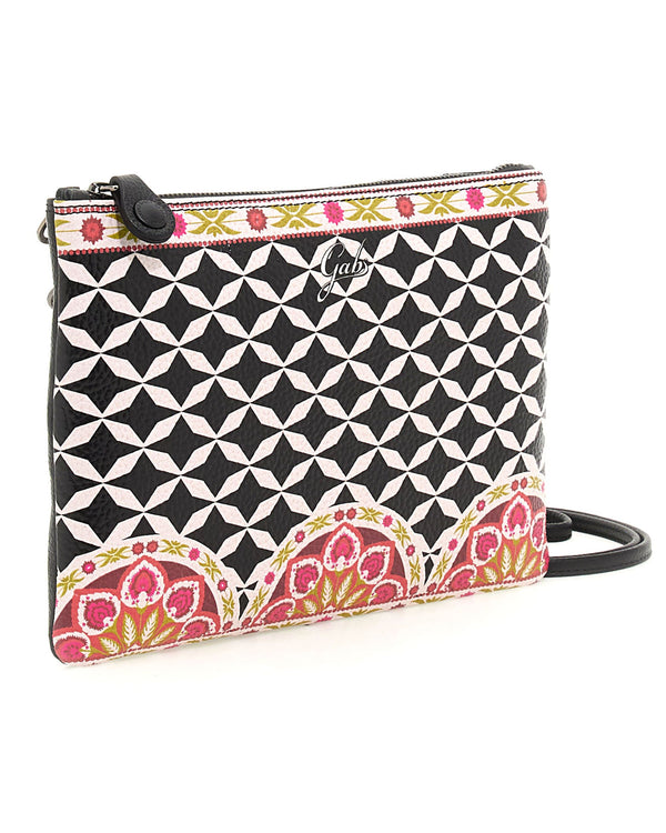Gabs Pochette Tracolla in Pelle Cani Dogs Pattern-2