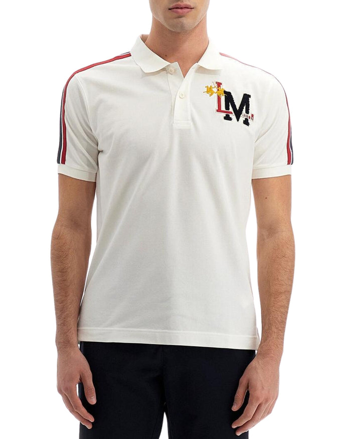 La Martina Polo Manica Corta Wai Regular Fit Bianco 1