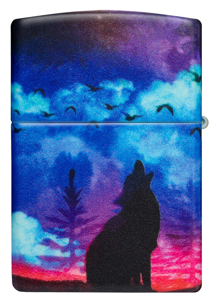 Zippo Wolf Design Wolf Moon 540 Colors Multicolor Unisex 6