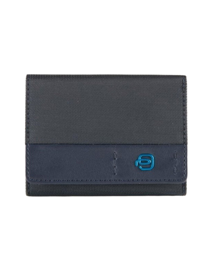 Piquadro Uomo Con Portamonete Blu Unisex 1