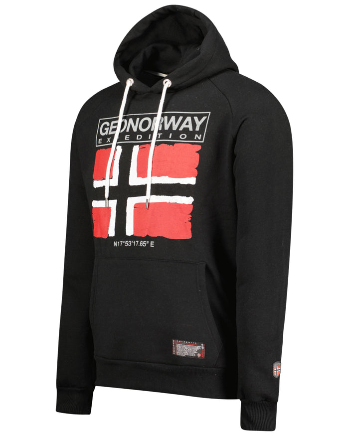 Geographical Norway Geonorway Hoodie Black Men 2