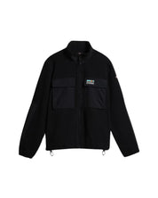 Napapijri Step Zip Up Fleece Sweatshirt Black