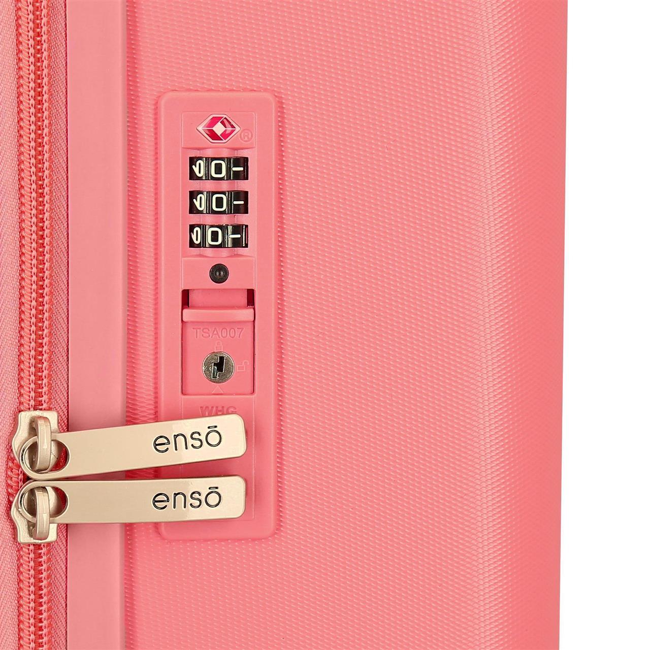 Disney Cabin Suitcase 4 Wheels 55cm Minnie Happiness Pink Woman