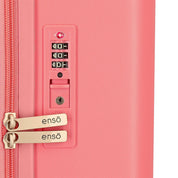 Disney Cabin Suitcase 4 Wheels 55cm Minnie Happiness Pink Woman