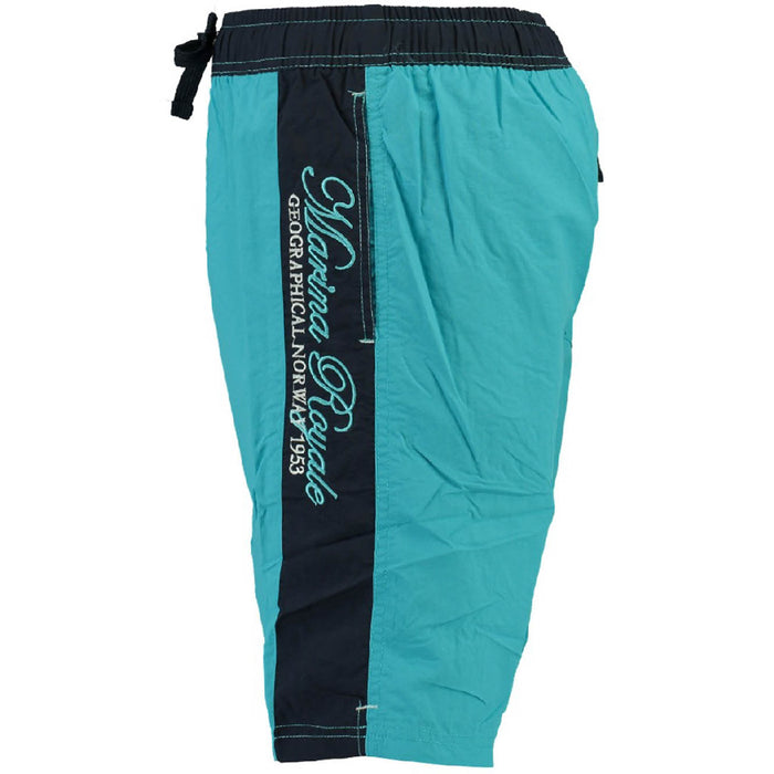 Geographical Norway Pantaloncino Mare Piscina Azzurro Uomo 2