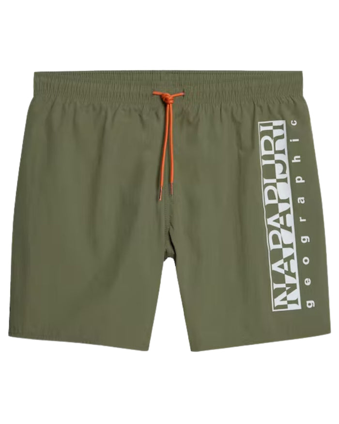 Napapijri Shorts da Mare Regular Fit Verde 1