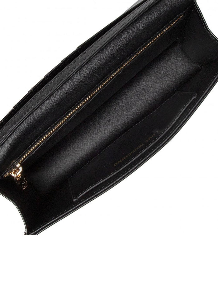 Love Moschino Borsetta Pochette Tracolla Catenella Nero 3