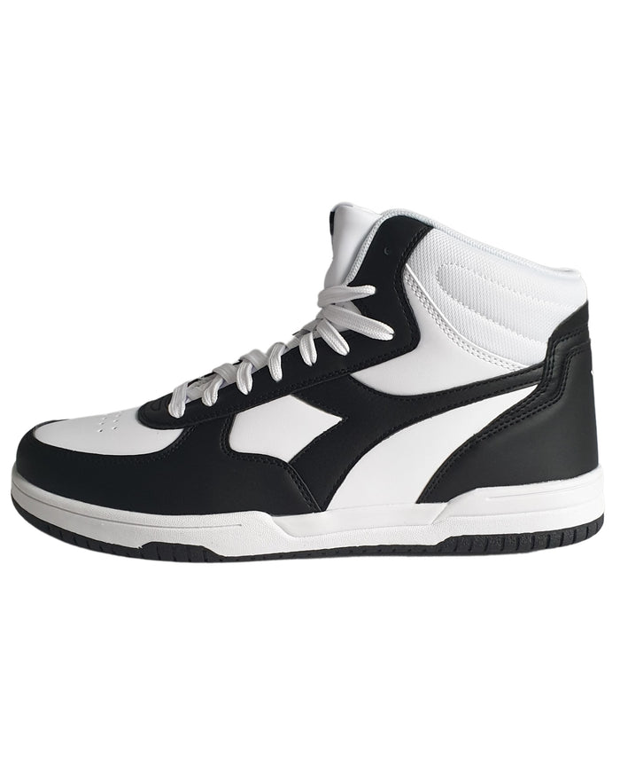 Diadora Sneaker Raptor Mid Pelle Sintetica Bianco 2