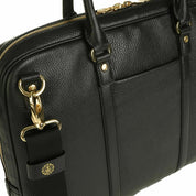 Spalding &amp; Bros Ag Messenger Shopper Shoulder Bag - Tiffany Black Women