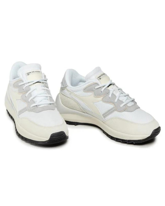 Diadora Sneakers Pelle/Camoscio Bianco 4