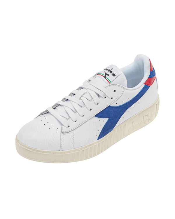 Diadora Sneakers Game Step Premium Wax Ecopelle/Suede Bianco-2